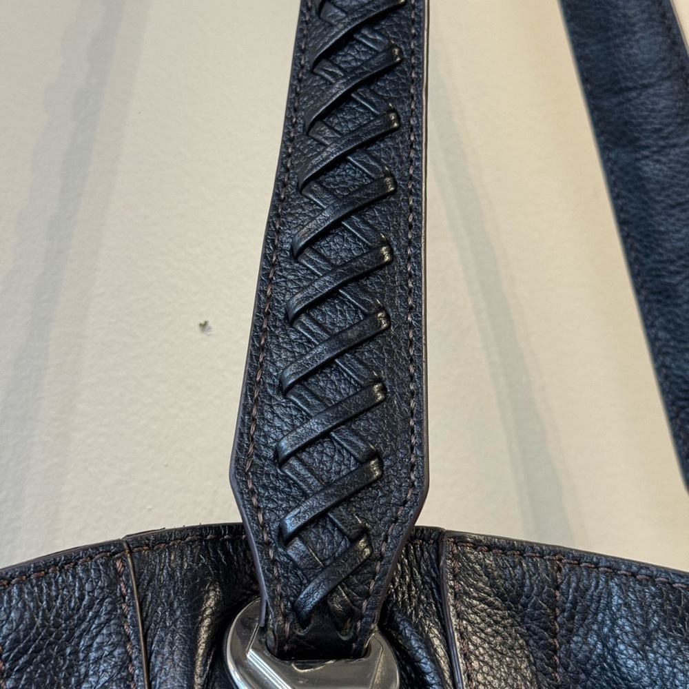 Oryany black pebbled leather Chelsea hobo shoulder bag - Picture 9 of 14